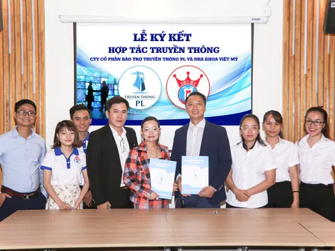 Lễ ký kết hợp tác truyền thông: Hệ thống Nha Khoa Việt Mỹ & Công ty CP Bảo Trợ Truyền Thông PL