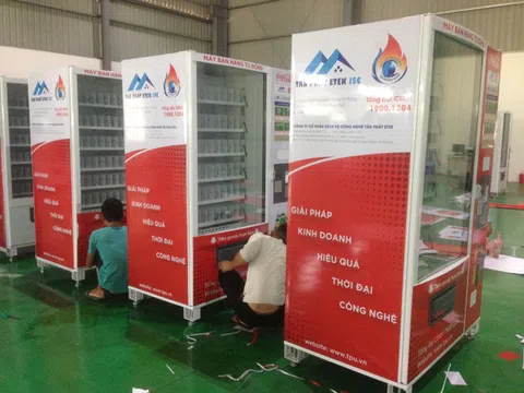 Công ty CP Dịch vụ Công nghệ Tân Phát Etek: Đánh trống bỏ dùi, khuấy động thị trường máy bán hàng tự động
