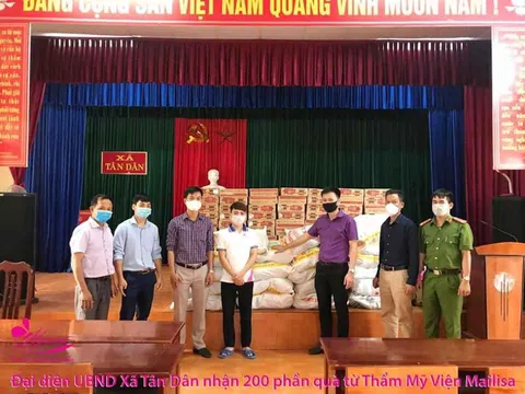 Thẩm Mỹ Viện Mailisa trao 2500 phần quà đến người nghèo trong mùa đại dịch