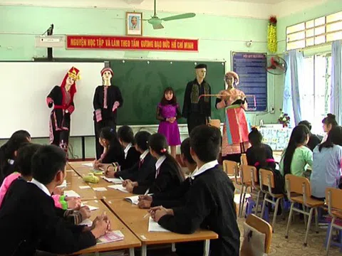 Lào Cai: Đưa văn hóa dân tộc vào trường học