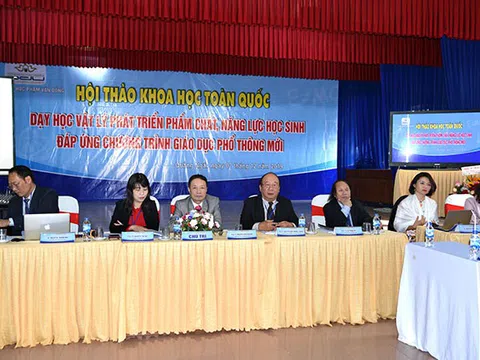 Hội thảo “Dạy học vật lý phát triển phẩm chất năng lực học sinh, đáp ứng chương trình giáo dục phổ thông”