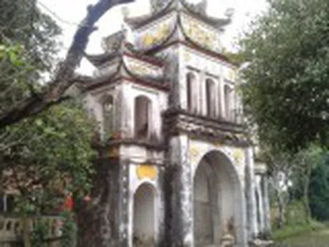 Thanh Hoá: Tu bổ, tôn tạo di tích đền thờ Triệu Việt Vương