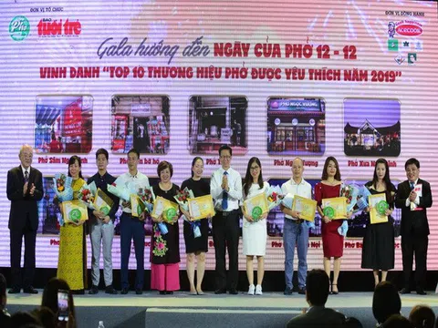 Top 10 thương hiệu phở được yêu thích nhất năm 2019