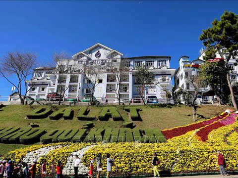 Đà Lạt khai mạc Không gian hoa hồ Xuân Hương