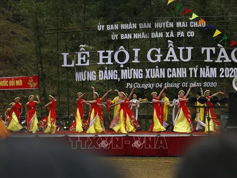 Hoà Bình: Lễ hội Gầu Tào dân tộc Mông năm 2020