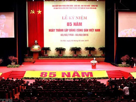 Lễ kỷ niệm cấp quốc gia 90 năm Ngày thành lập Đảng
