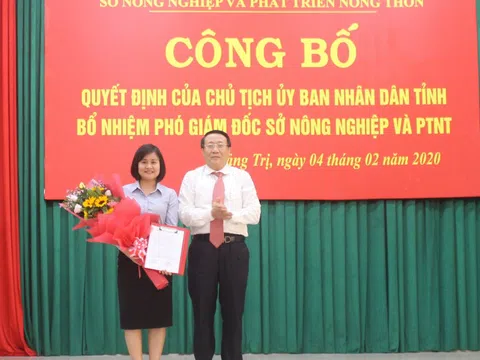 Quảng Trị công bố nhiều quyết định về công tác cán bộ