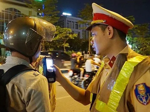 Xử phạt hàng nghìn trường hợp vi phạm nồng độ cồn