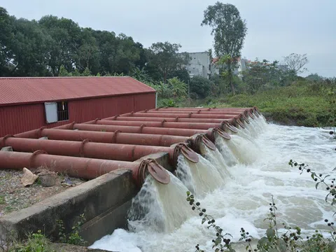 Tập trung lấy nước tối đa trong đợt 2 phục vụ gieo cấy lúa vụ Đông Xuân