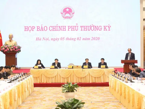 Nội dung Họp báo Chính phủ thường kỳ tháng 1/2020