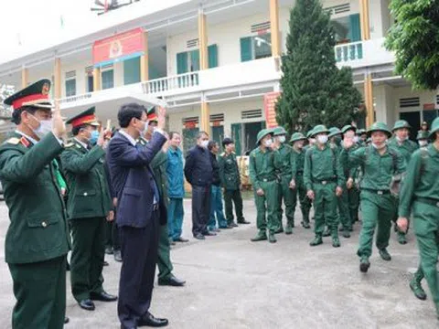 Tuổi trẻ Quân khu 2 náo nức lên đường