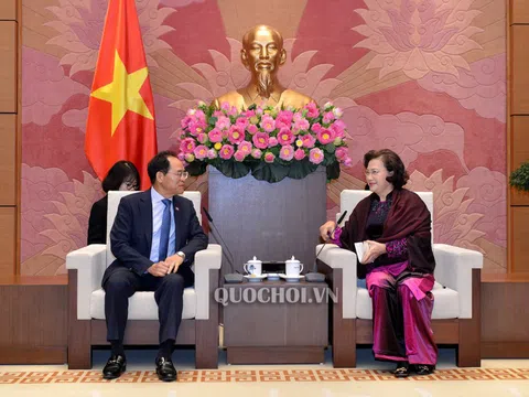 Chủ tịch Quốc hội tiếp Đại sứ Hàn Quốc