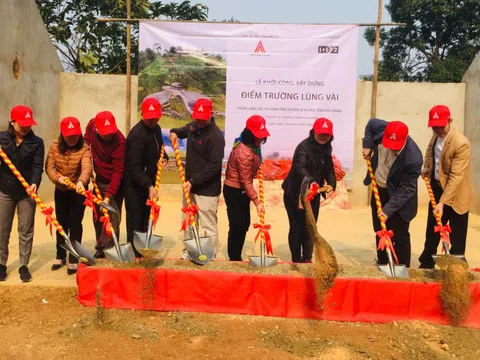 Hà Giang: Khởi công xây dựng phòng học cho Điểm trường tiểu học thôn Lùng Vài
