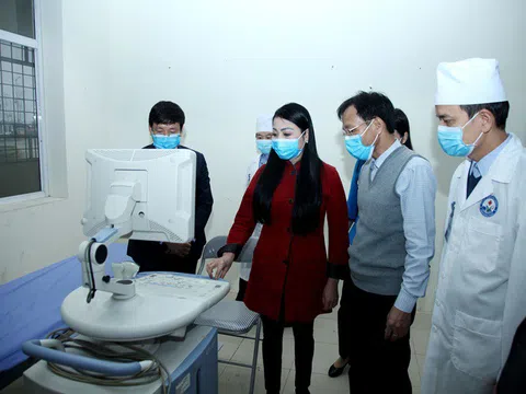 Kiểm tra công tác phòng chống dịch bệnh ở xã Sơn Lôi