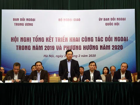 Tăng cường phối hợp thực hiện những nhiệm vụ đối ngoại năm 2020