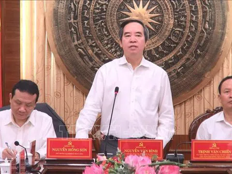 Trưởng ban Kinh tế Trung ương: Tạo đột phá cho Thanh Hóa phát triển