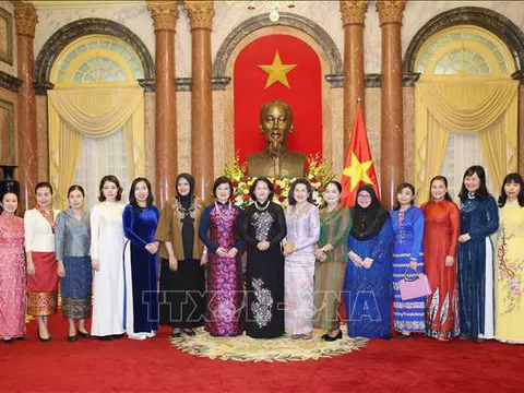 Phó Chủ tịch nước tiếp Nhóm Phụ nữ Cộng đồng ASEAN