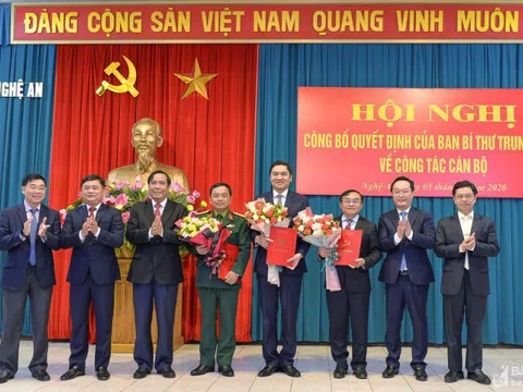 Công bố quyết định của Ban Bí thư Trung ương Đảng về công tác cán bộ