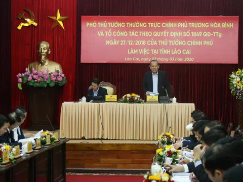 Phó Thủ tướng Thường trực: Lào Cai cần thực hiện “mục tiêu kép”