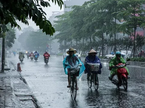 Bắc Bộ - Bắc Trung Bộ mưa dông, vùng núi đề phòng thời tiết nguy hiểm, Tây Nguyên - nam Bộ nắng nóng