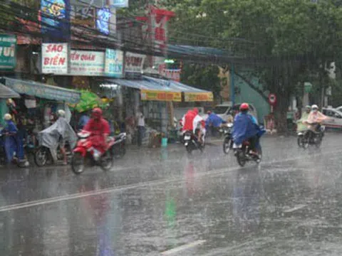 Bắc Bộ mưa diện rộng, đề phòng mưa đá, Trung Bộ - Tây Nguyên - Nam Bộ nắng nóng, mưa dông vài nơi