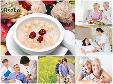 Cháo tổ yến Misako chăm sóc sức khỏe cho người bệnh và người già