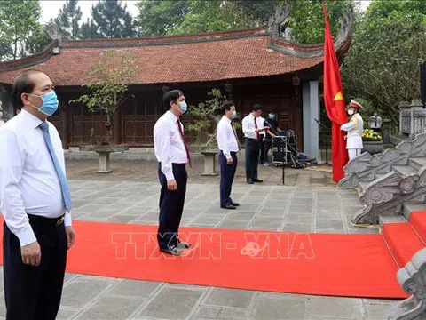 Phú Thọ: Thành kính Lễ Giỗ Đức Quốc Tổ Lạc Long Quân, dâng hương tưởng niệm Tổ Mẫu Âu Cơ