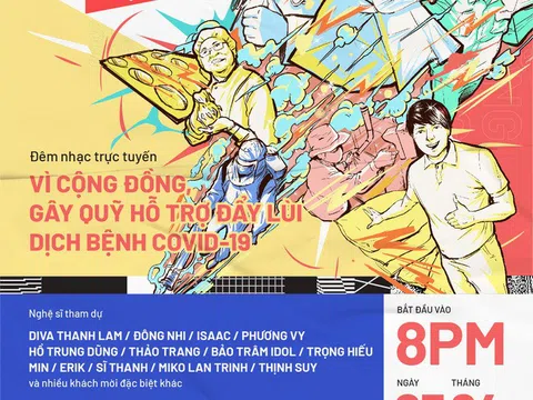 Sẽ tổ chức đêm nhạc trực tuyến “Kiên cường Việt Nam” gây quỹ phòng, chống dịch Covid-19