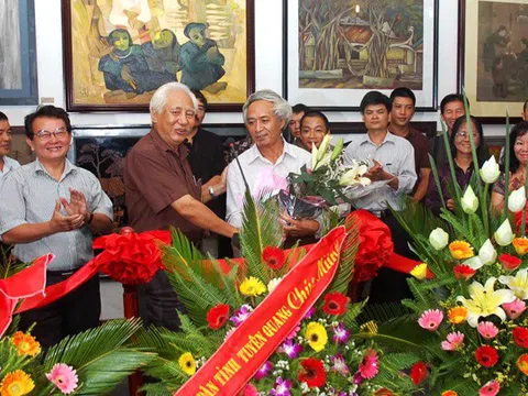 Tuyên Quang: Họa sỹ Trần Khánh Chương - Người nặng lòng với mỹ thuật các địa phương