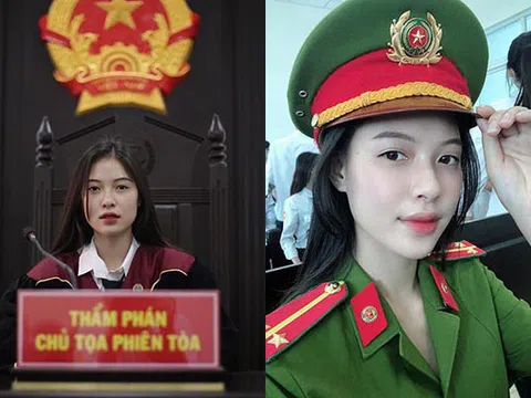 Diện trang phục này, “hot girl toà án” lại gây sốt mạng