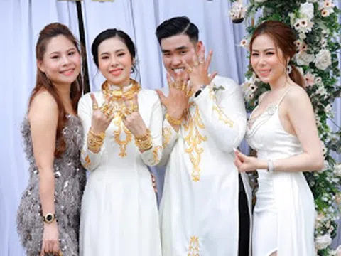 Cô dâu vàng đeo trĩu cổ, hồi môn 3 đời tiêu không hết trong năm 2020