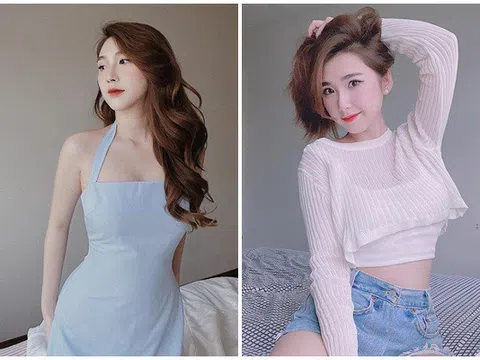 Nhan sắc thăng hạng, "bạn gái tin đồn" Bùi Tiến Dũng gây sốt
