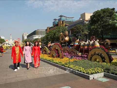 TPHCM: Đường hoa Nguyễn Huệ Tết Tân Sửu 2021 - Hội tụ bản sắc, hướng tới tương lai