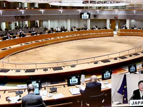 Nhật Bản mang 'Tầm nhìn Ấn Độ Dương-Thái Bình Dương tự do và rộng mở' đến EU