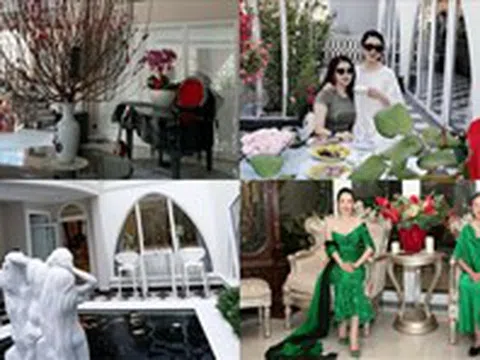 Khám phá nội thất bên trong biệt thự xa hoa của "hoa hậu Đền Hùng" Giáng My