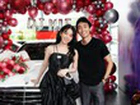 DJ Mie nắm tay bạn trai khoe xế khủng, đập tan tin đồn chia tay