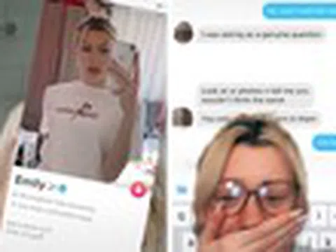 Sau tin nhắn "đứng hình" từ một chàng trai, cô gái bất ngờ cực "hot" trên Tinder