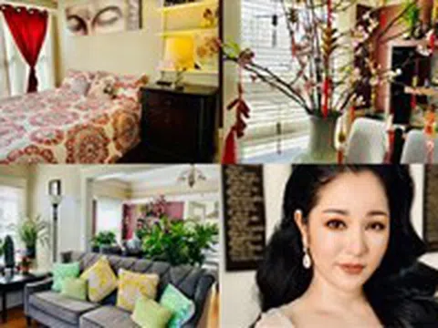 Biệt thự có 112 ô cửa của Thúy Nga ở Mỹ "khoác áo mới" trong dịp Tết