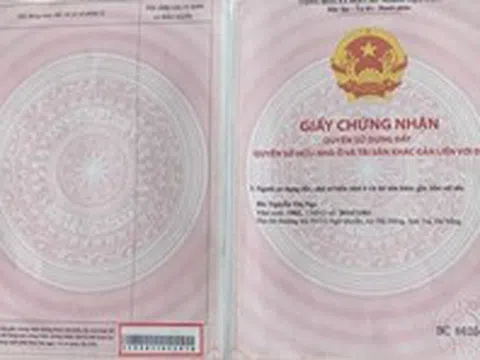 Sổ đỏ không có mã vạch ở cuối trang là thật hay giả?