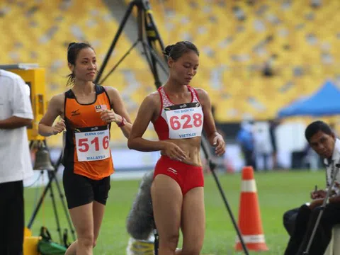 SEA Games 30: VĐV Việt Nam mất HCV ngay vạch đích vì đối thủ dùng " Tiểu Xảo"