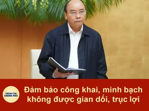 Thủ tướng: Hỗ trợ trực tiếp người nghèo, người lao động gặp khó khăn do COVID-19