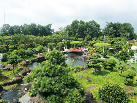 Đại gia làm hồ cá Koi, đồi nhân tạo bằng 100 tấn “đá bán quý”