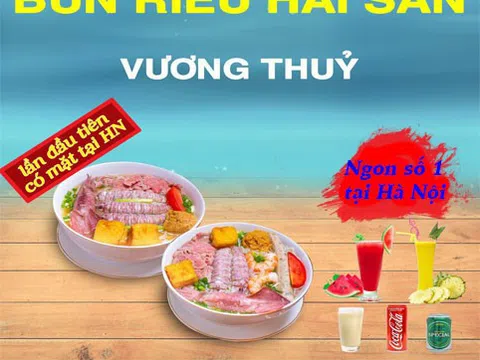 Bún Riêu Hải Sản Vương Thủy-Món ăn truyền thống "không thể không thử"